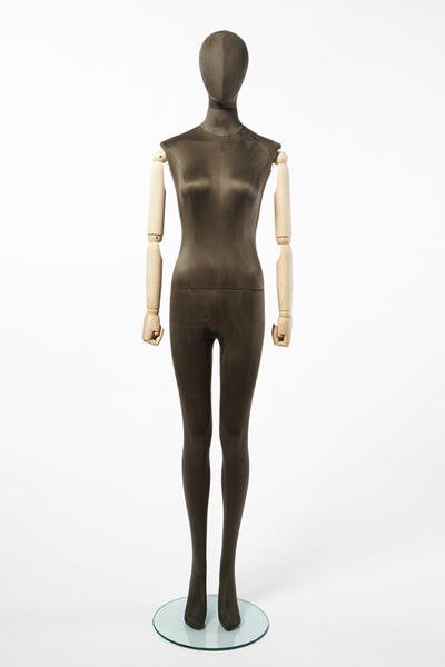 Full size fabric wrapped female mannequin